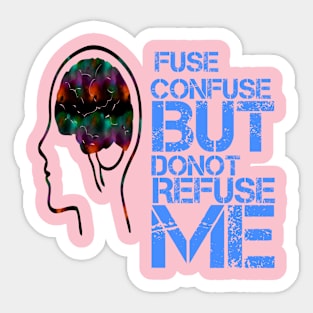 Fuse @confuse Sticker